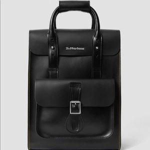 Dr.Martens leather backpack.